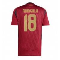 Echipament fotbal Belgia Orel Mangala #18 Tricou Acasa European 2024 maneca scurta